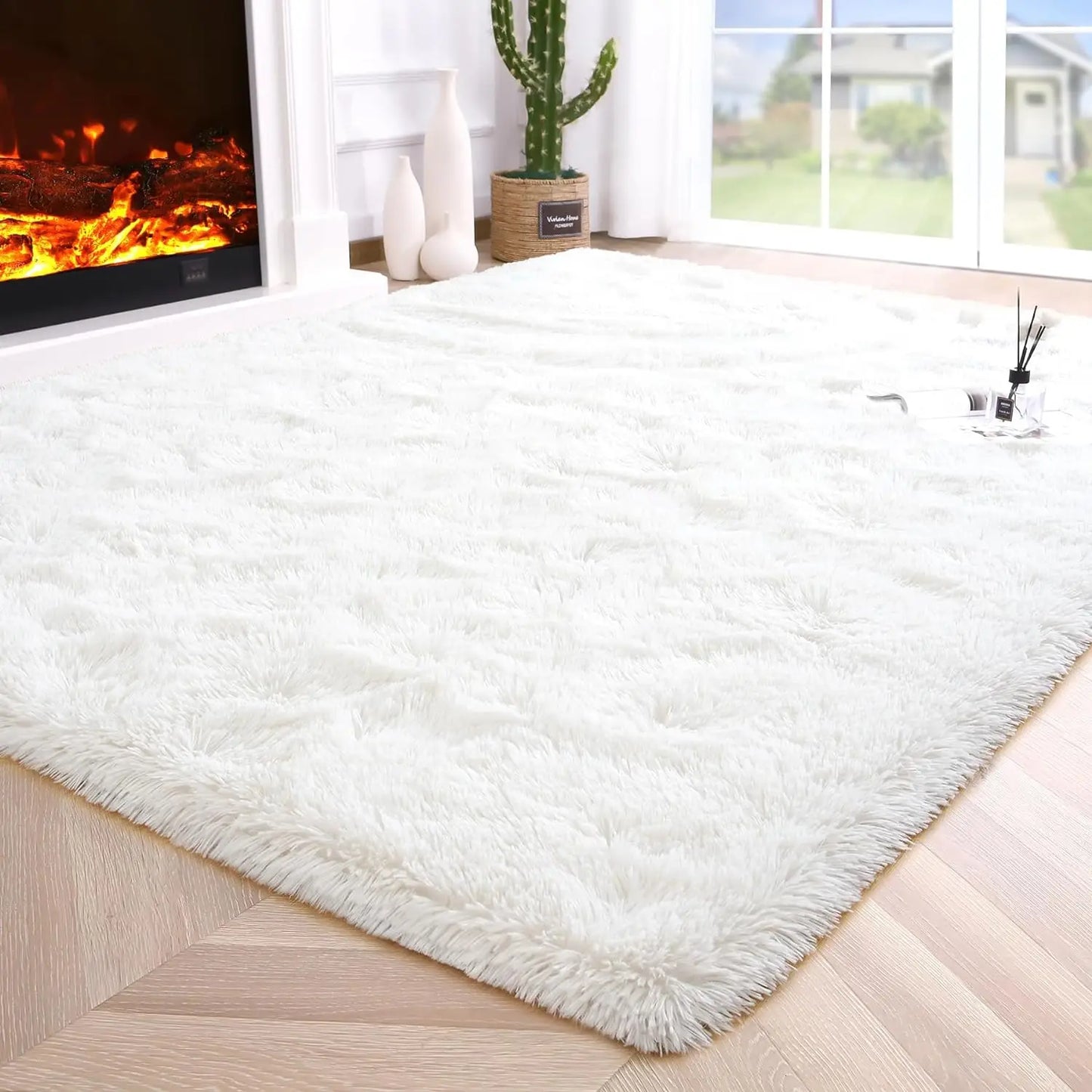Soft Fluffy Non-slip Rugs for Bedroom, Living Room