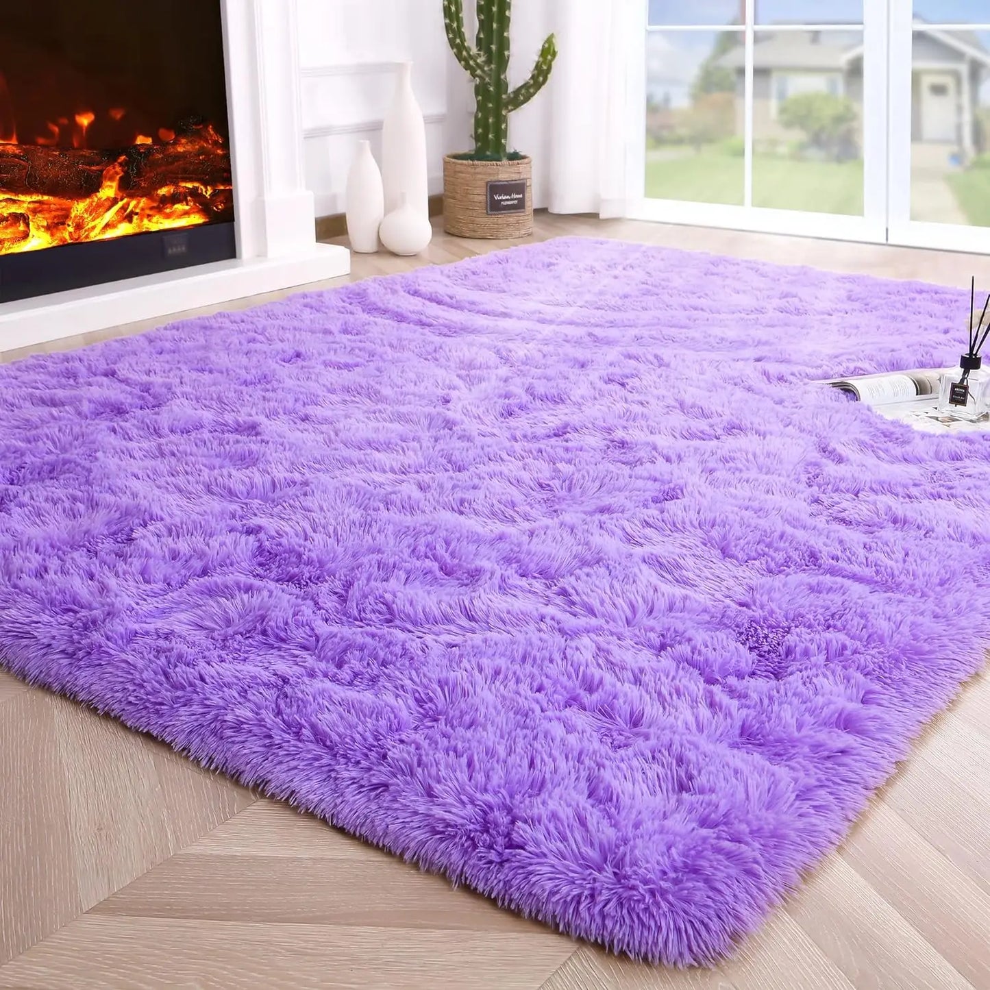Soft Fluffy Non-slip Rugs for Bedroom, Living Room