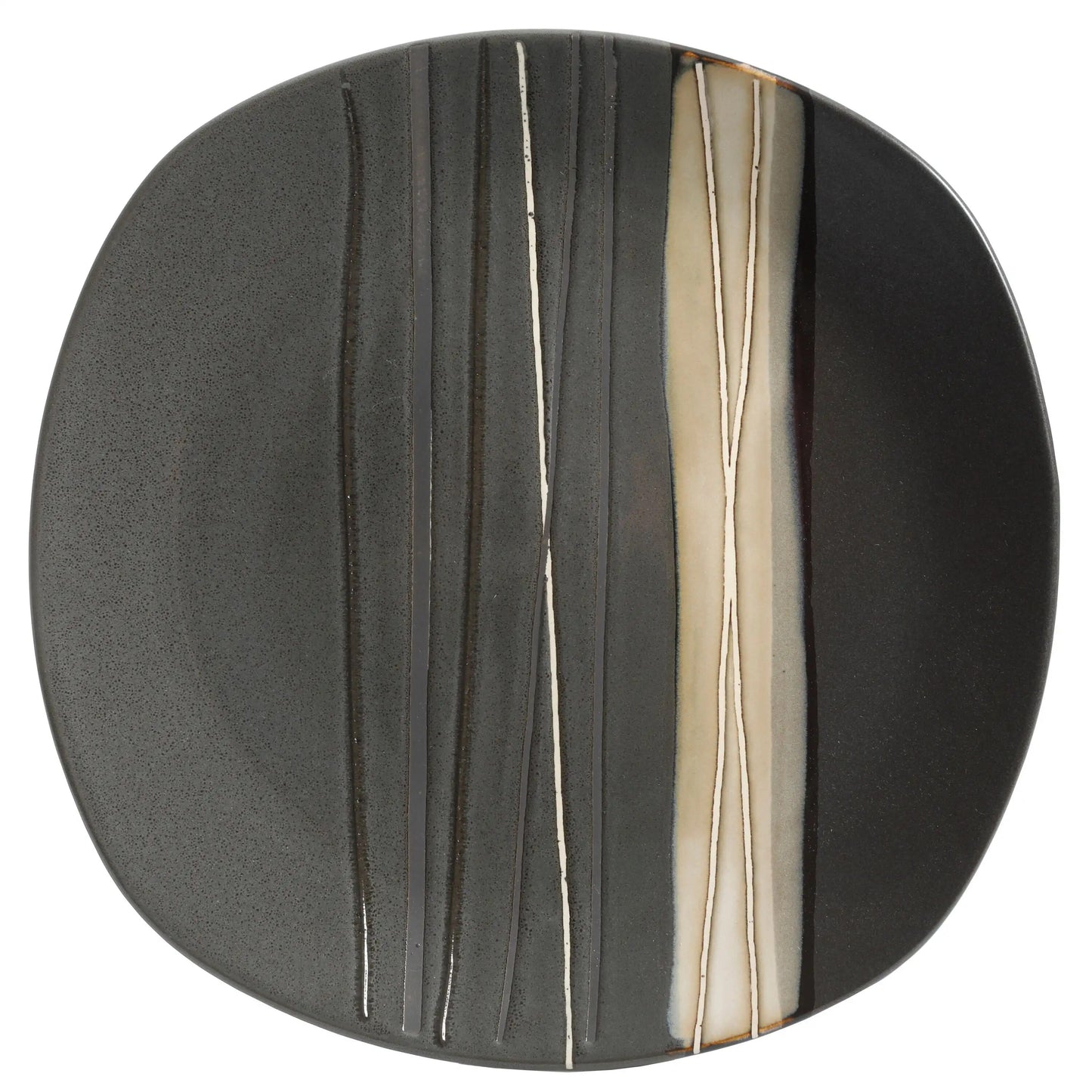 Better Homes & Gardens Bazaar Dinnerware, Gray, Set Of 16