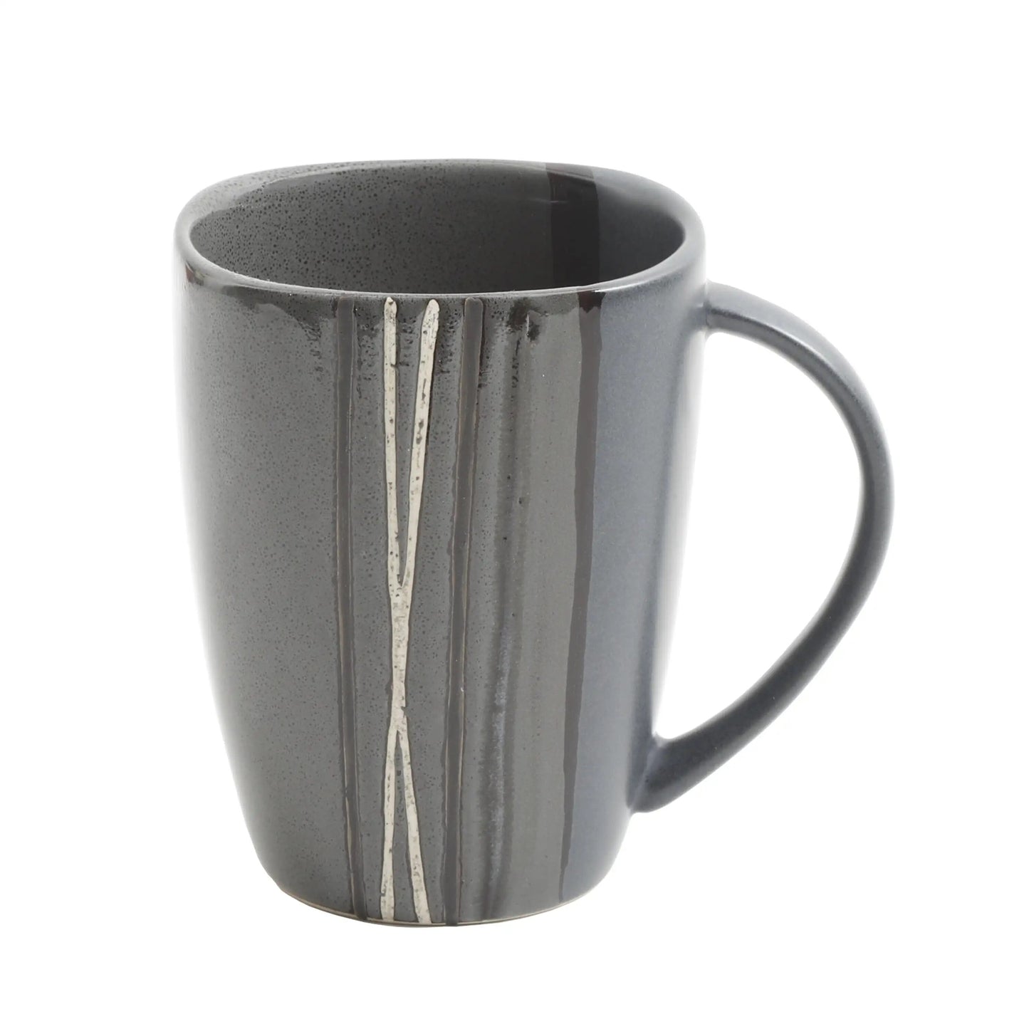 Better Homes & Gardens Bazaar Dinnerware, Gray, Set Of 16
