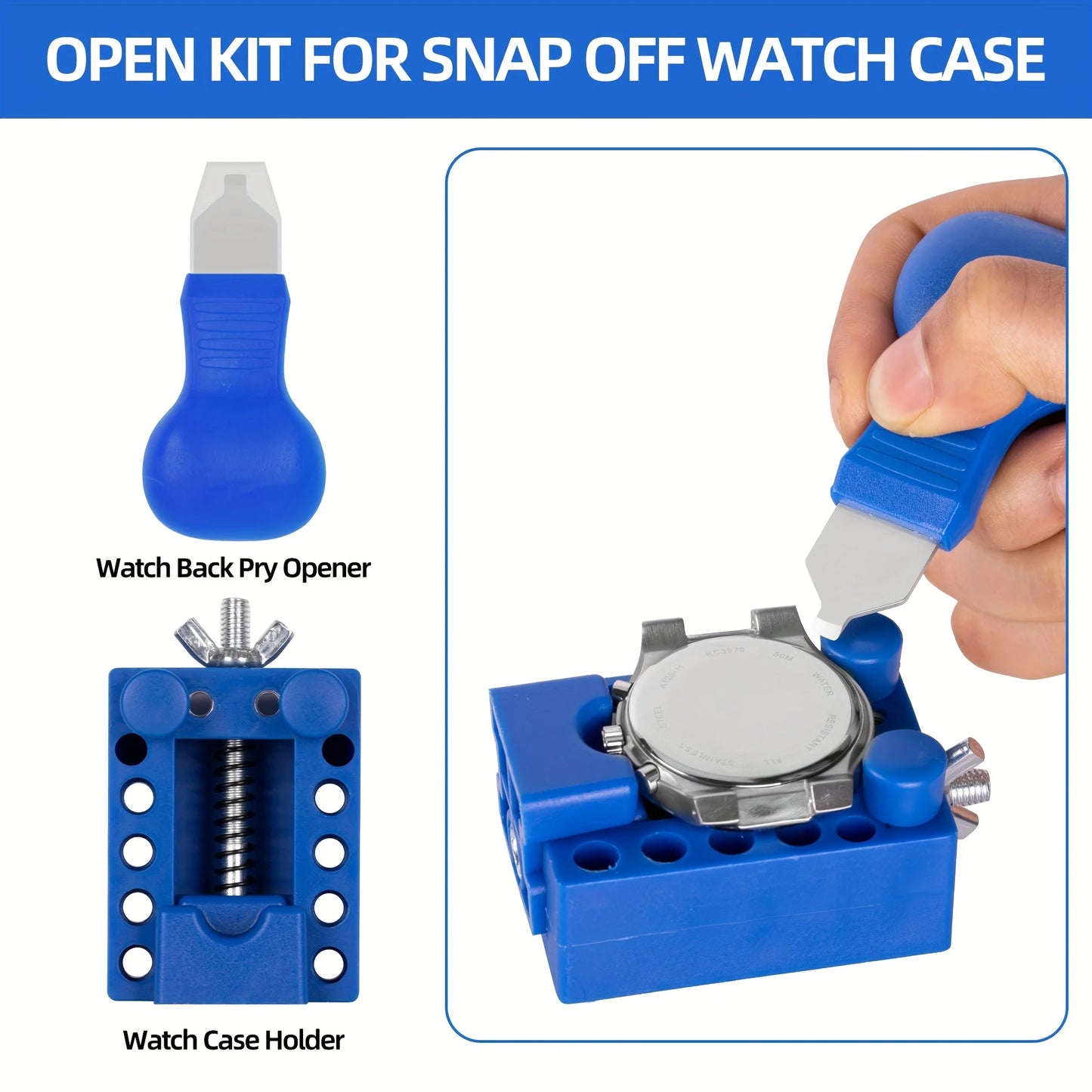 Professional Watch Repair Tool Kit, 224pcs, Professional Spring Bar