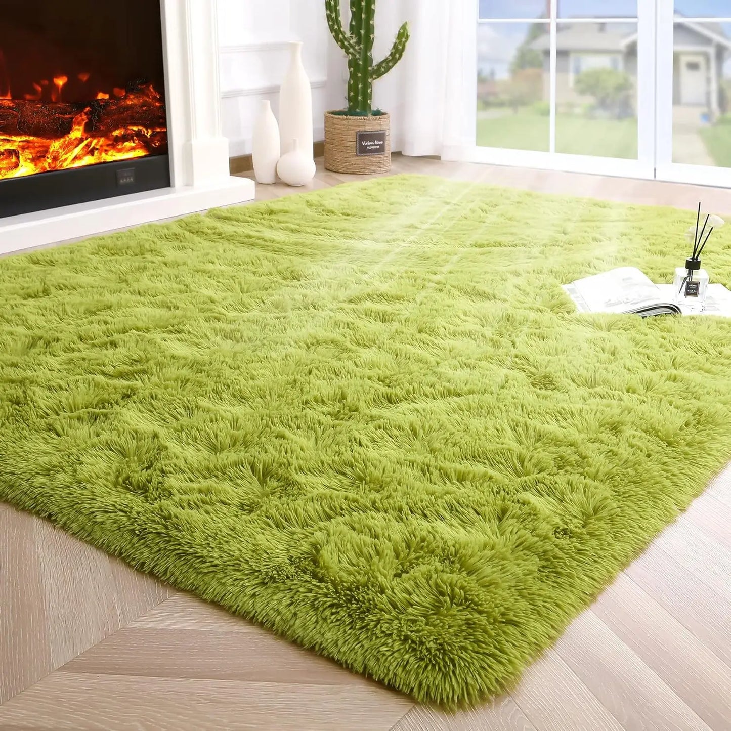 Soft Fluffy Non-slip Rugs for Bedroom, Living Room