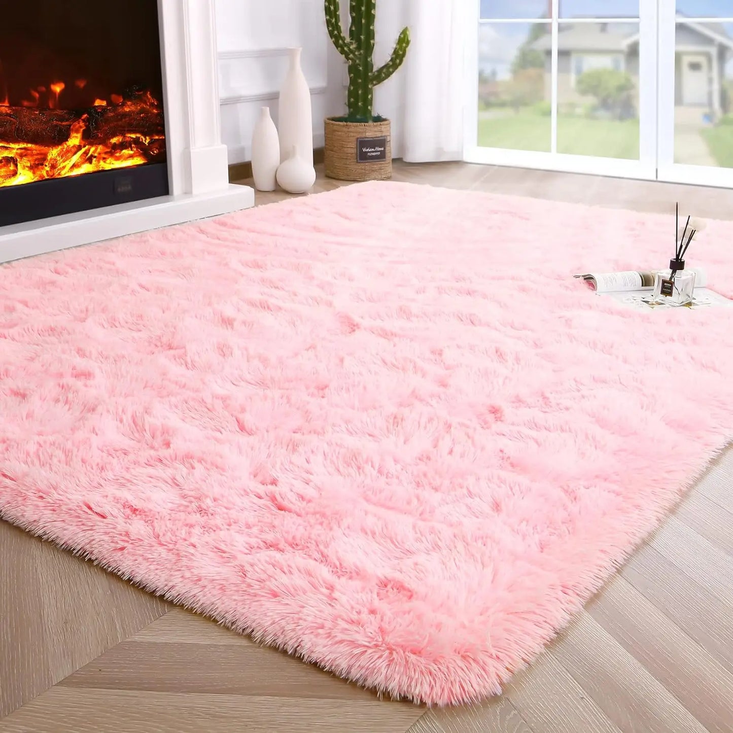 Soft Fluffy Non-slip Rugs for Bedroom, Living Room