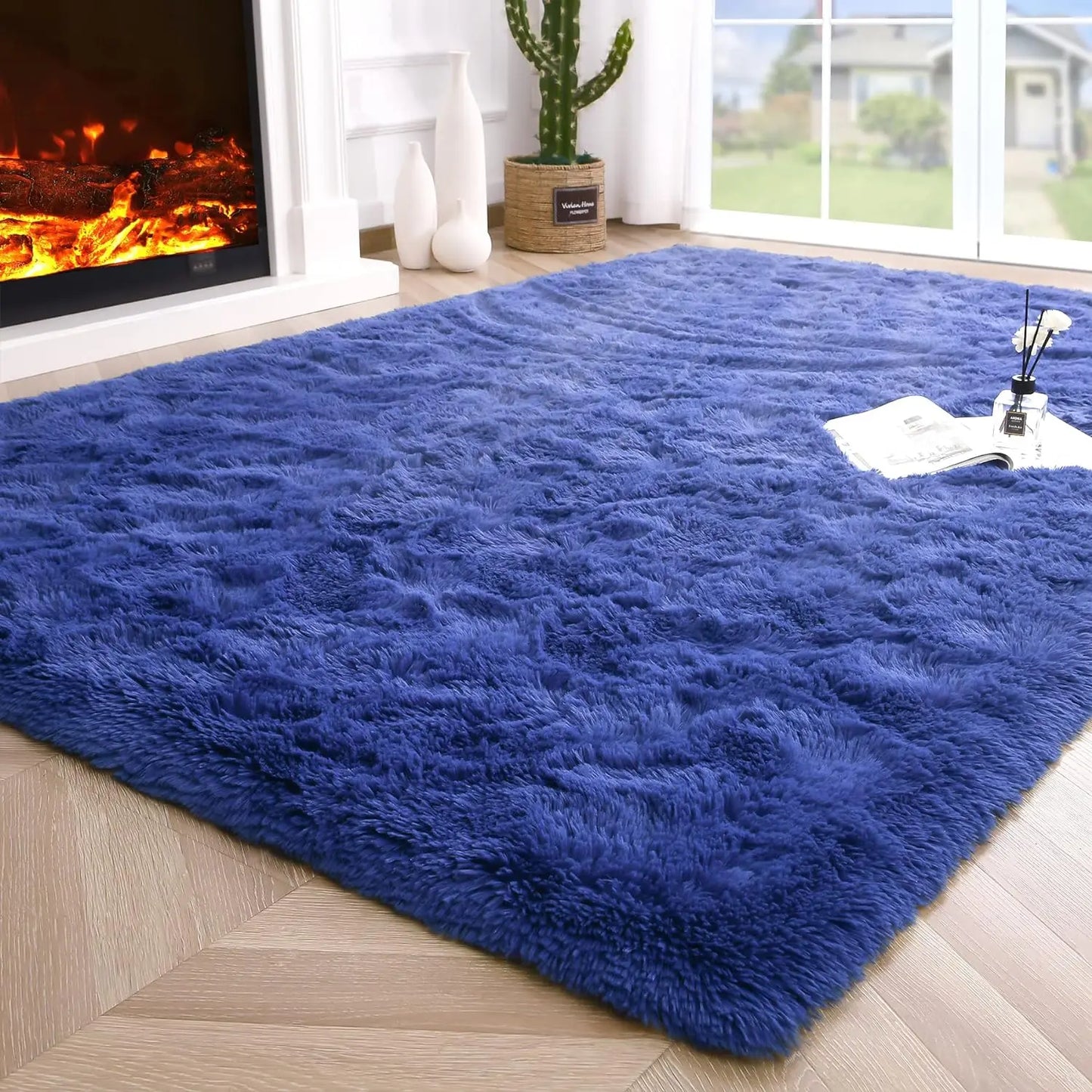 Soft Fluffy Non-slip Rugs for Bedroom, Living Room