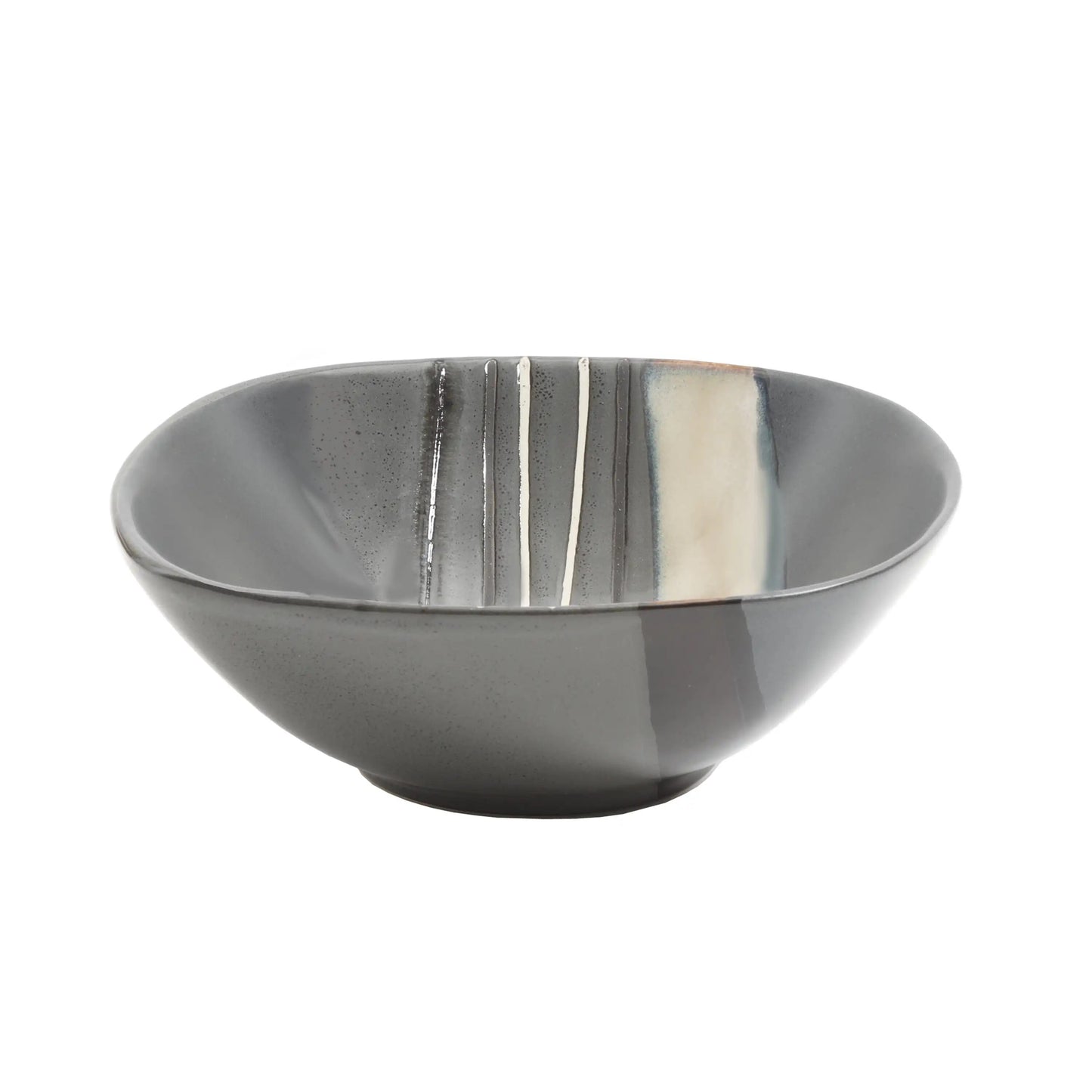 Better Homes & Gardens Bazaar Dinnerware, Gray, Set Of 16