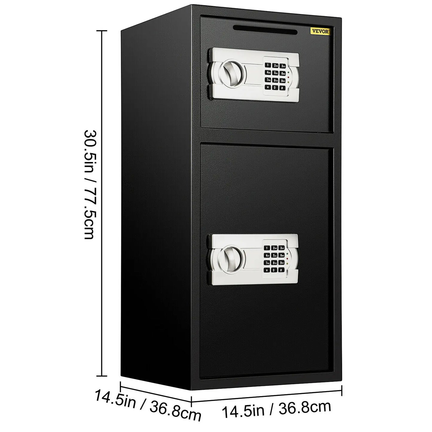 Security Home Steel Safe, Digital Lock, Double Door