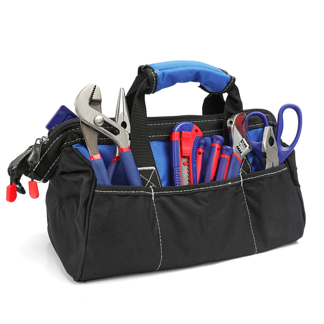 125-piece Home Repair Hand-Tool Bag, 3.6V Rechargeable Screwdriver