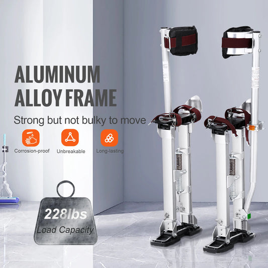 Drywall Stilts 18''-30''/36''-50'' Adjustable Aluminum Tool Stilts