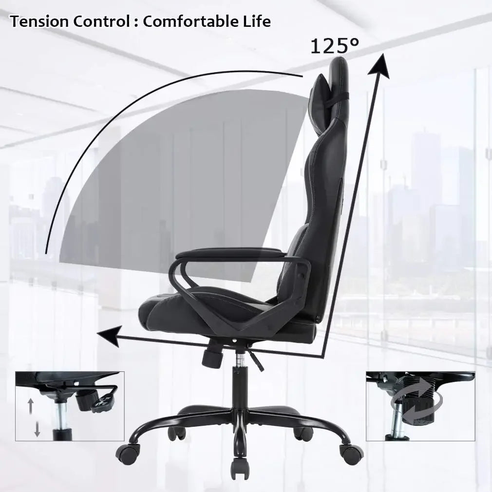 PC Gaming Ergonomic Office Desk Executive Computer Chair