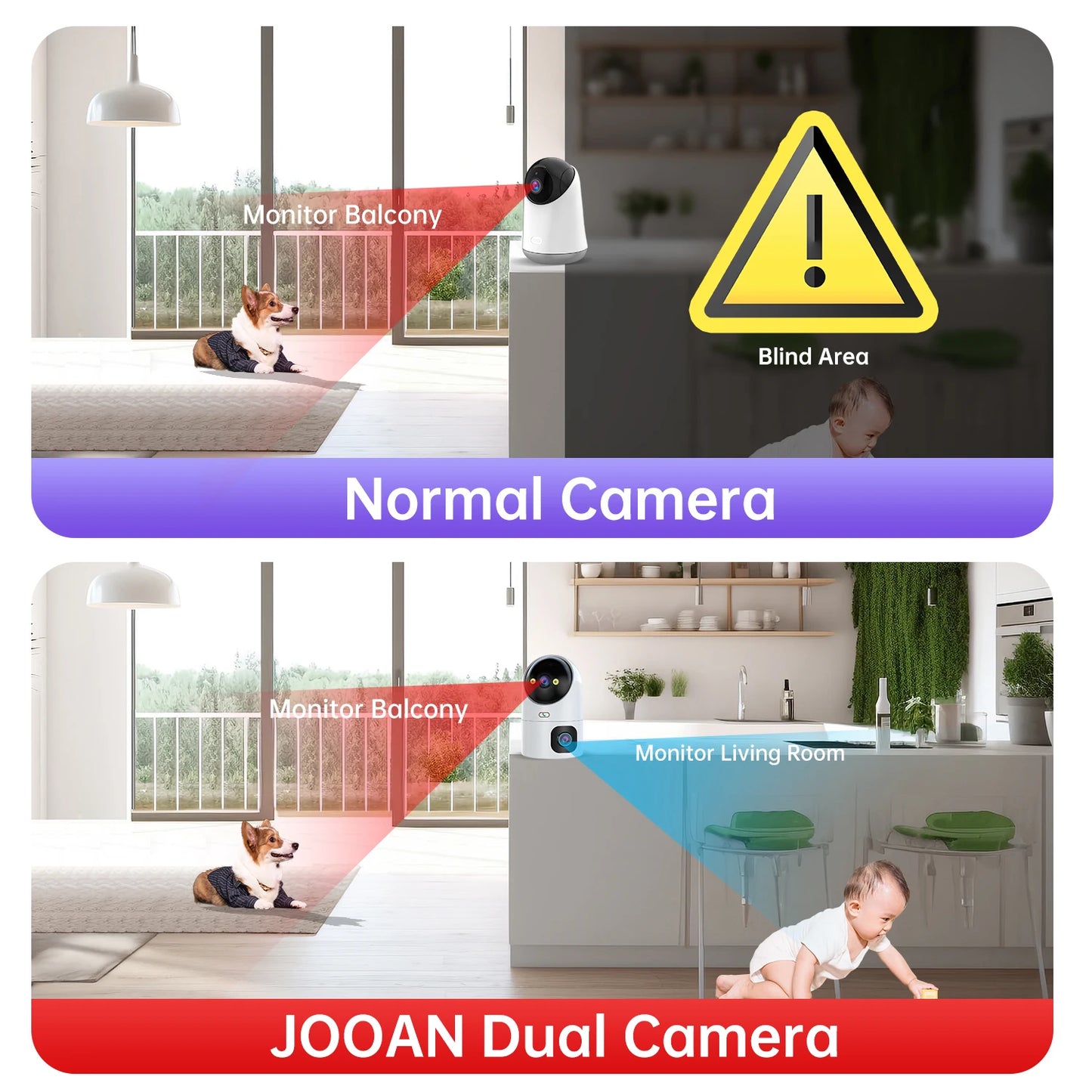 Home Baby Monitor Auto Tracking Video Surveillance Camera