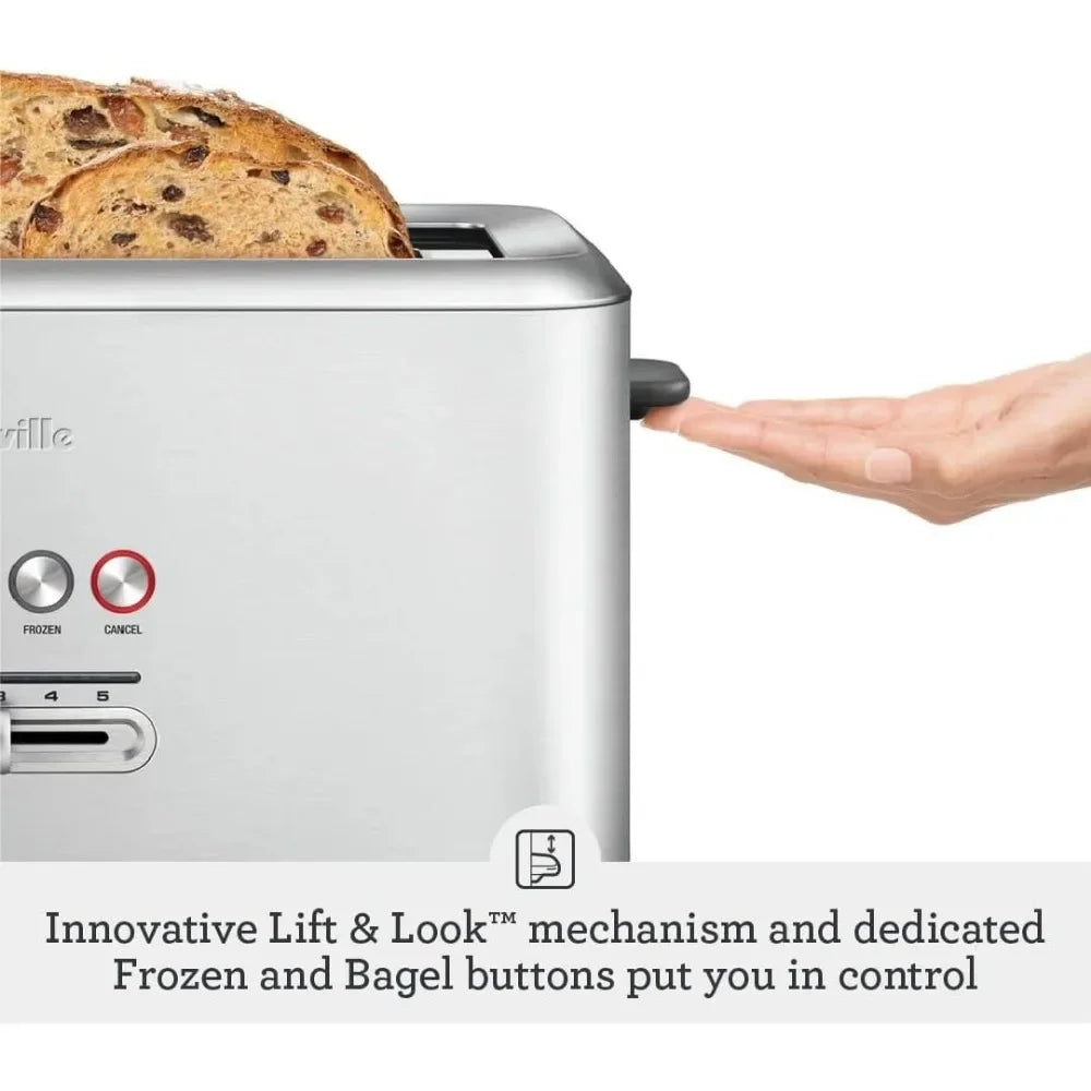 4-Slice Toaster, Brushed Stainless Steel