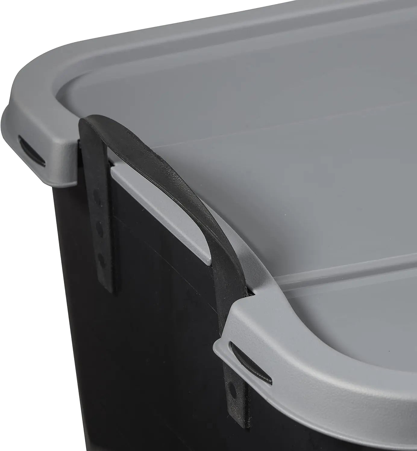 Multi-purpose 55-quart Stackable Storage Container with Secure Lids