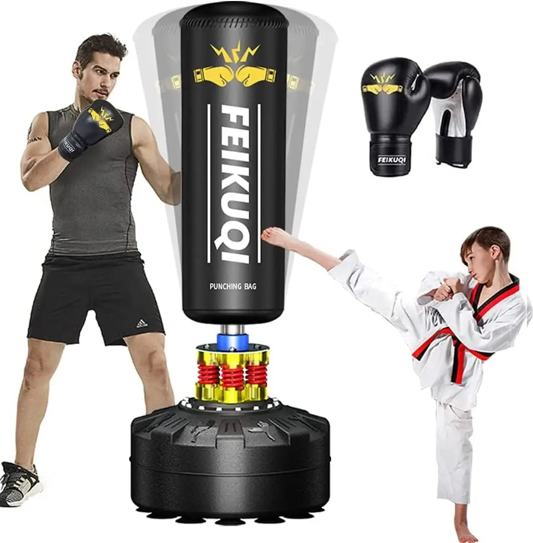 Freestanding  Boxing/Punching Bag with Stand 70"-205lbs