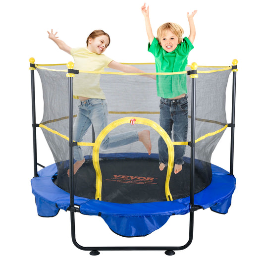 5FT Trampoline for Kids, Indoor Outdoor Trampoline, Safety Net